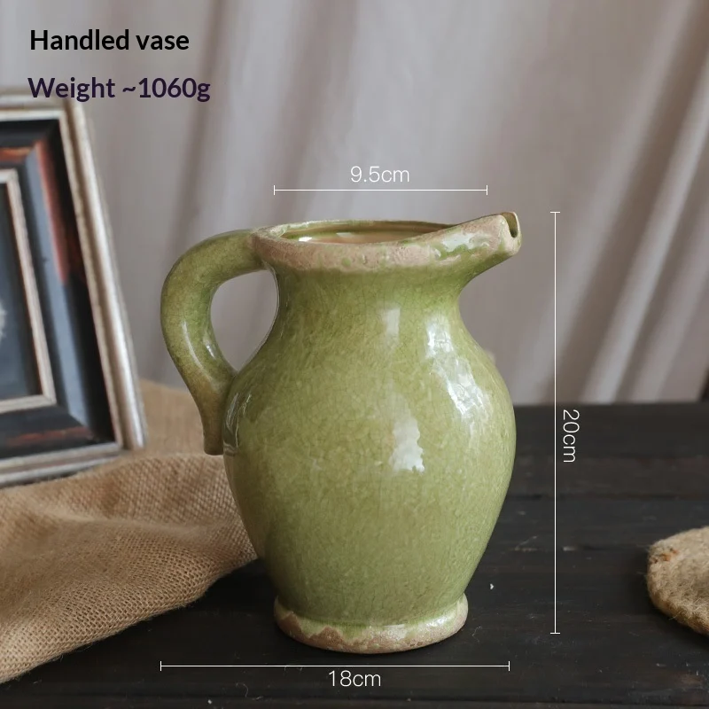 Retro Vase Craft Ornament Decorative Piece Creative Design Vase - Image 6