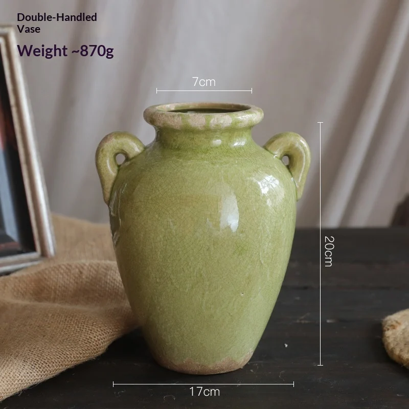 Retro Vase Craft Ornament Decorative Piece Creative Design Vase - Image 3