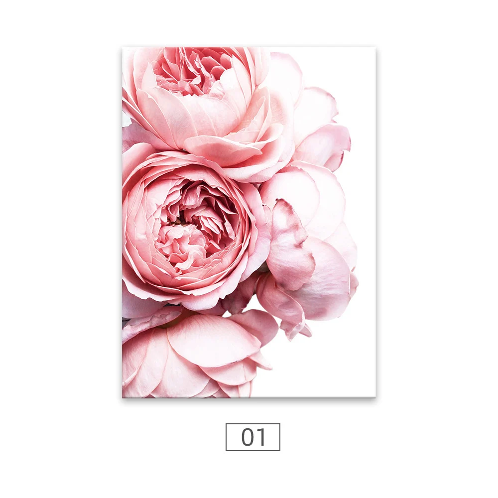 Modern Floral Posters And Hanging Paintings Decorative Painting - Image 2