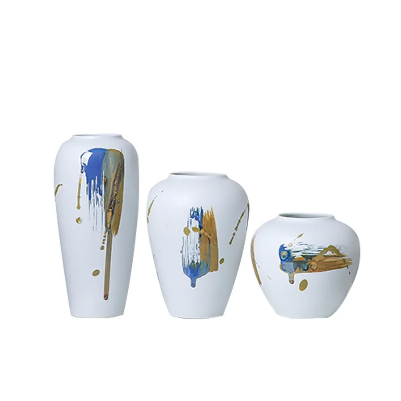 Frosted ceramic vase - Image 4