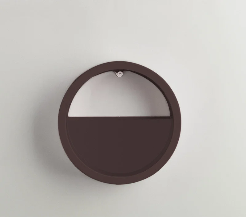 Round Iron Wall Vase Home Living Room Restaurant Hanging Basket Flower Pot - Image 5