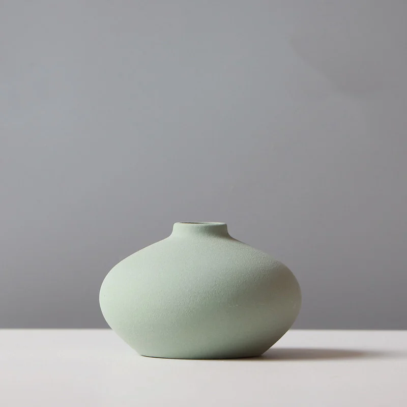 Ceramic Vase Living Room TV Cabinet Flower Stand - Image 3