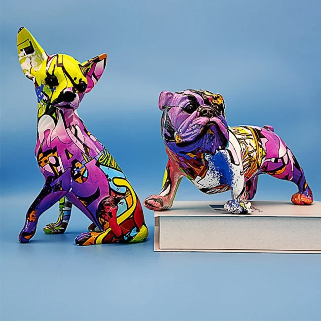 Creative Water Transfer Resin Crafts Decorative Ornaments