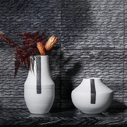 Modern Minimalist Ceramic Decorative Vase Crafts