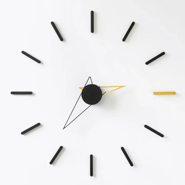 Wozoom Quasi Background Wall Clock Living Room Nordic Light Luxury Hanging