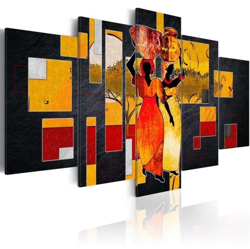 Five Consecutive Paintings High-definition Modern Home Decoration Canvas - Image 2