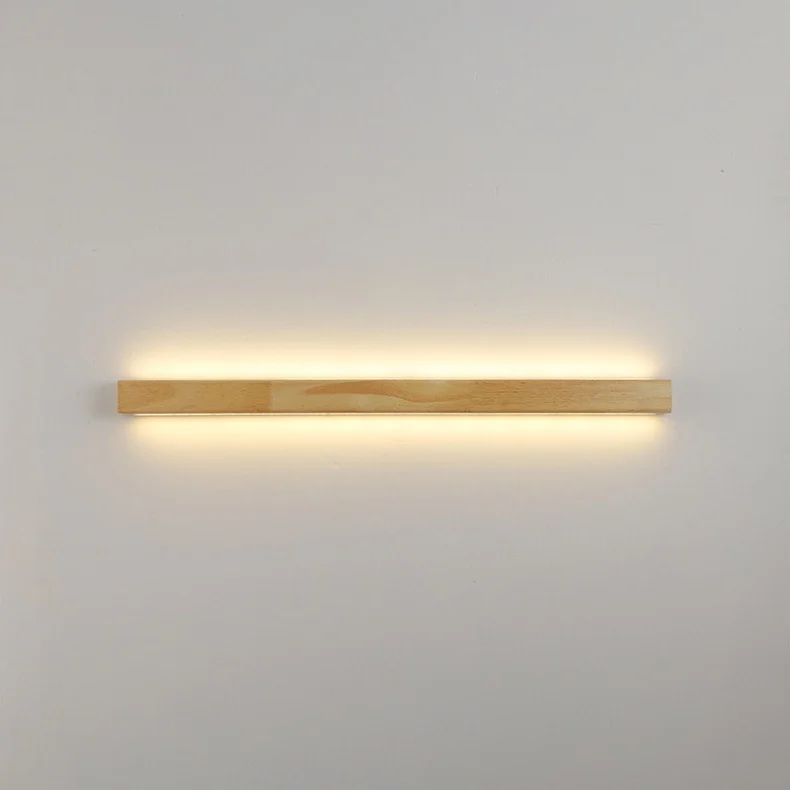 Bedroom Bedside Background Wall Strip Hotel Lobby Mirror Front Lamp - Image 8