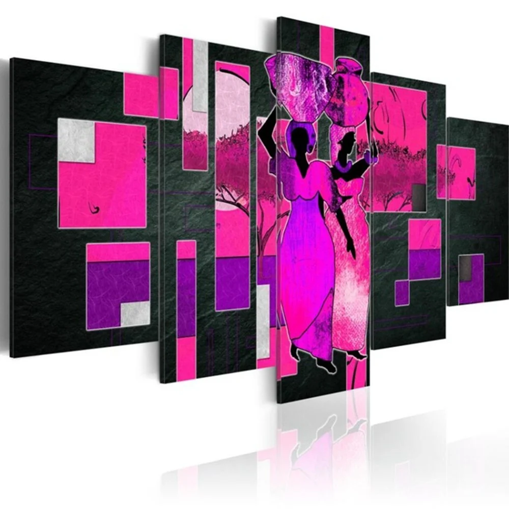 Five Consecutive Paintings High-definition Modern Home Decoration Canvas - Image 5