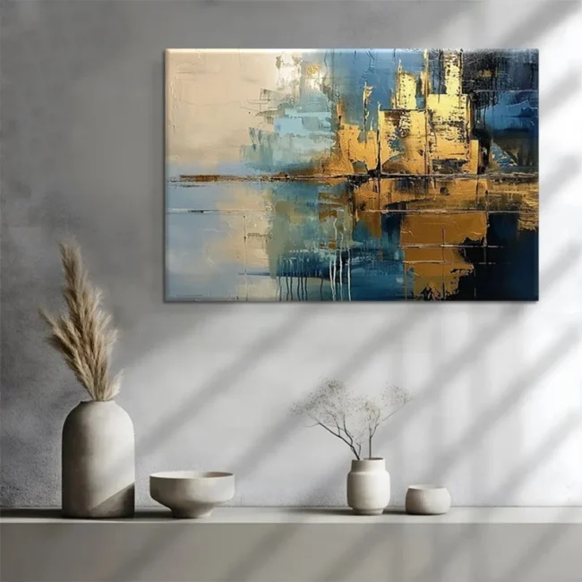 Abstract Modern Painting Living Room Master Handmade Oil Paintings For Home