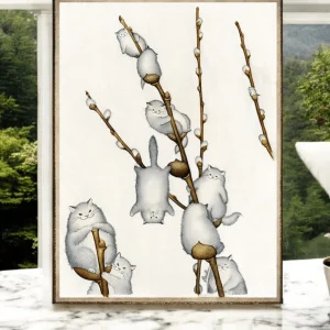 Creative And Minimalist Frameless Canvas Paintings For Home Use