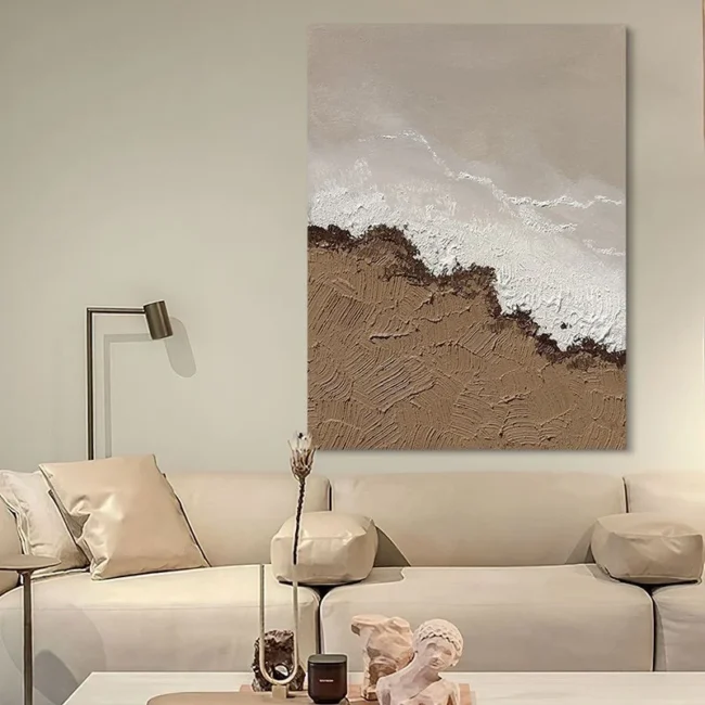 Hand-Painted Oil Paintings On Canvas Abstract Texture Painting Wall Picture For