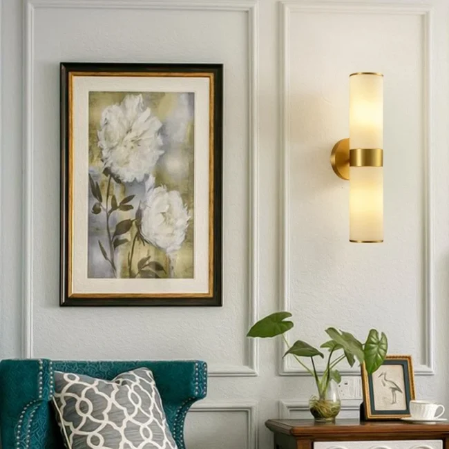 Background Wall Simple Modern Bedroom Bedside Aisle Stair Light