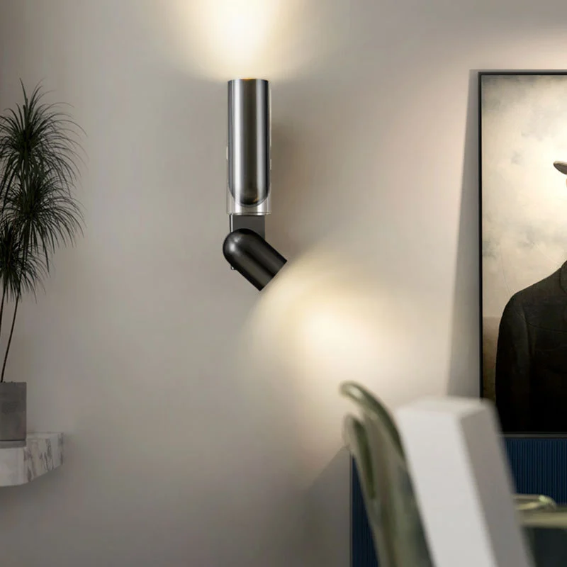 Rotating Adjustable Bedside Simple Hallway Aisle Hotel Minimalist Wall Lamp - Image 3
