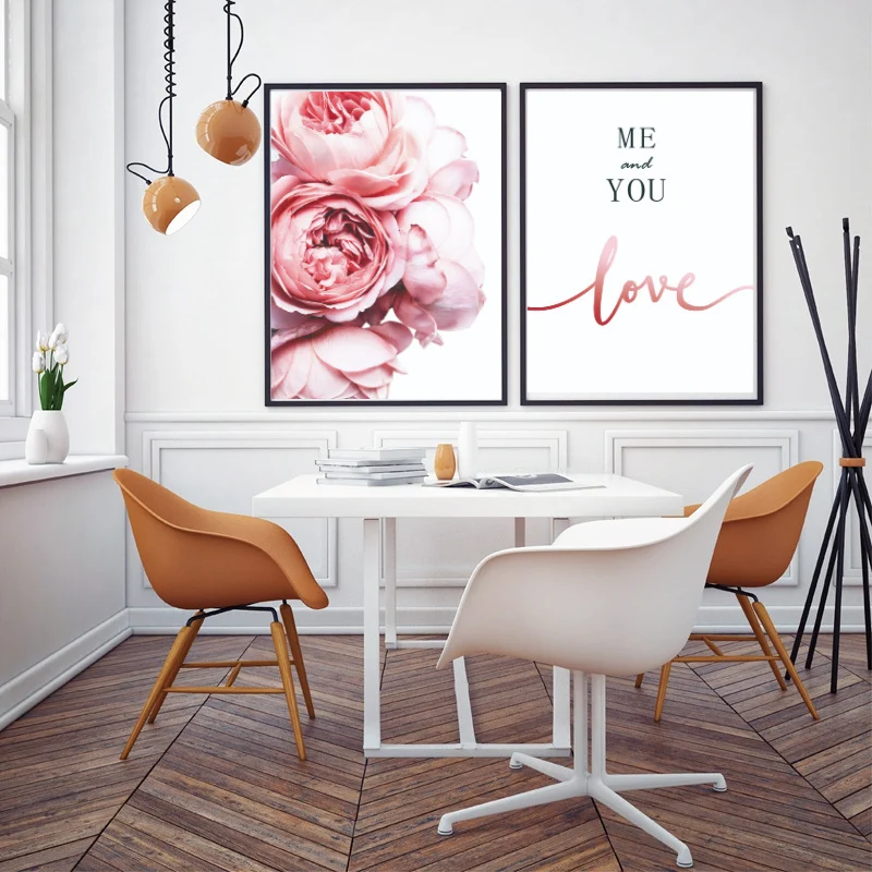 Modern Floral Posters And Hanging Paintings Decorative Painting - Image 6