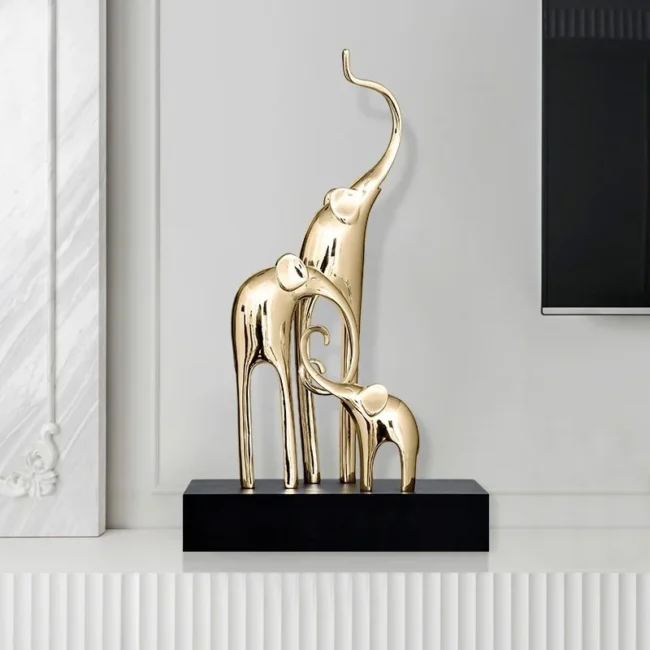 Fortune Bring Elephant Decorative Crafts