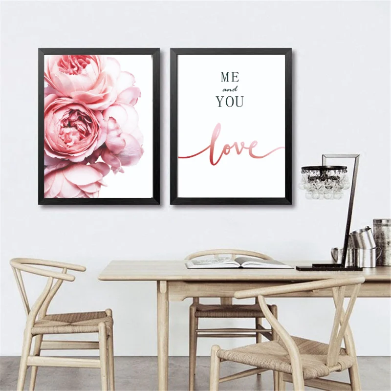 Modern Floral Posters And Hanging Paintings Decorative Painting - Image 5