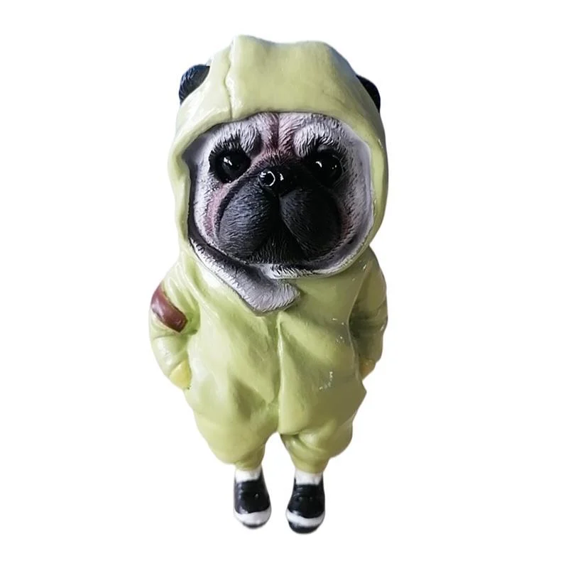 Cute Animal Mogwai Handmade Dolls Chihuahua SharPei Dog Figurine Christmas - Image 7