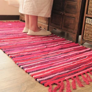 Knitted Pure Cotton Long Strips Of Cloth Table cushions, Ethnic Style Sofa Cushi