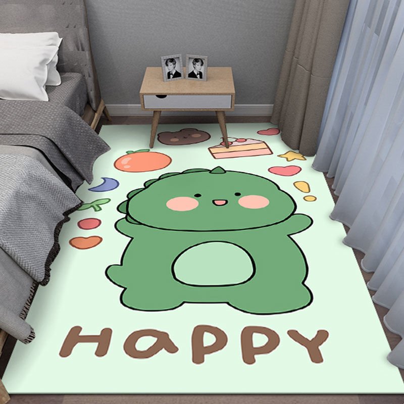Carpet Bedroom Bedside Blanket Girl Cartoon - Image 3