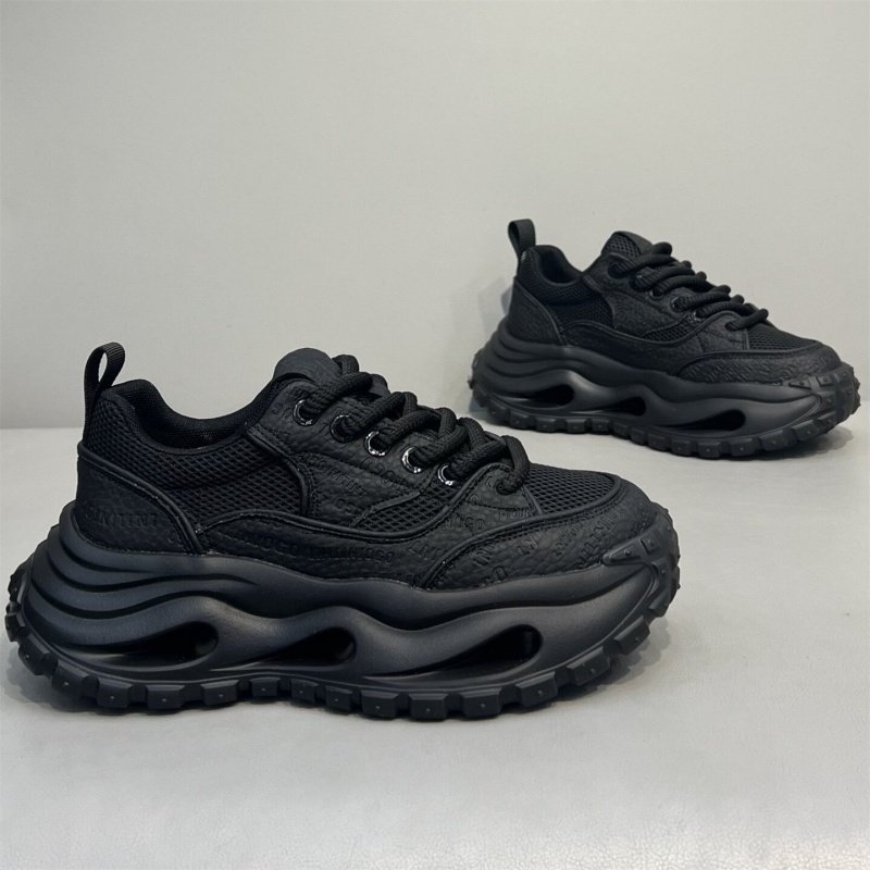 Men’s New 2026 Hollow Out Platform Height Increasing Sneakers, Breathable - Image 3