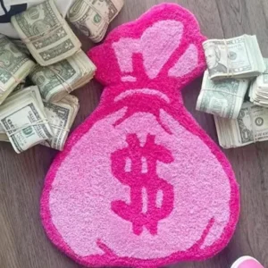 Cartoon Dollar Cute Shaped Carpet