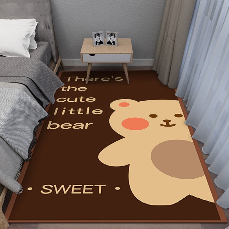 Carpet Bedroom Bedside Blanket Girl Cartoon - Image 6
