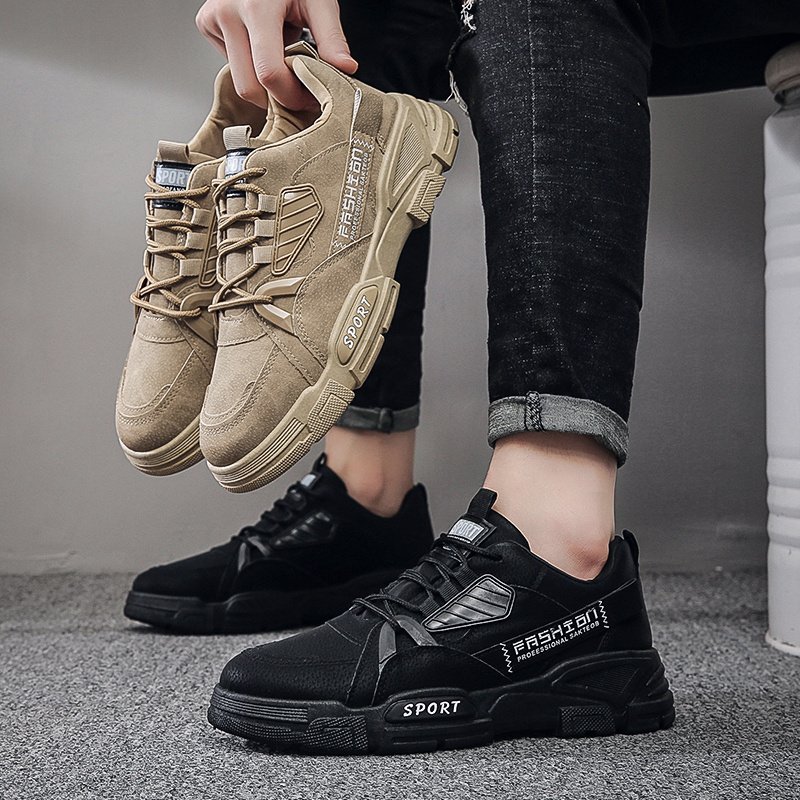 New Autumn Men’s Work Shoes, Breathable Workwear Footwear, Korean Style Ve - Image 6