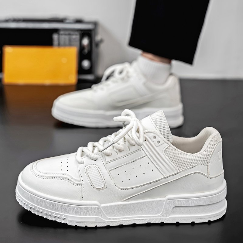 Men’s 2026 Spring New Arrival Chunky Sole Height Increasing Skate Shoes, A - Image 3