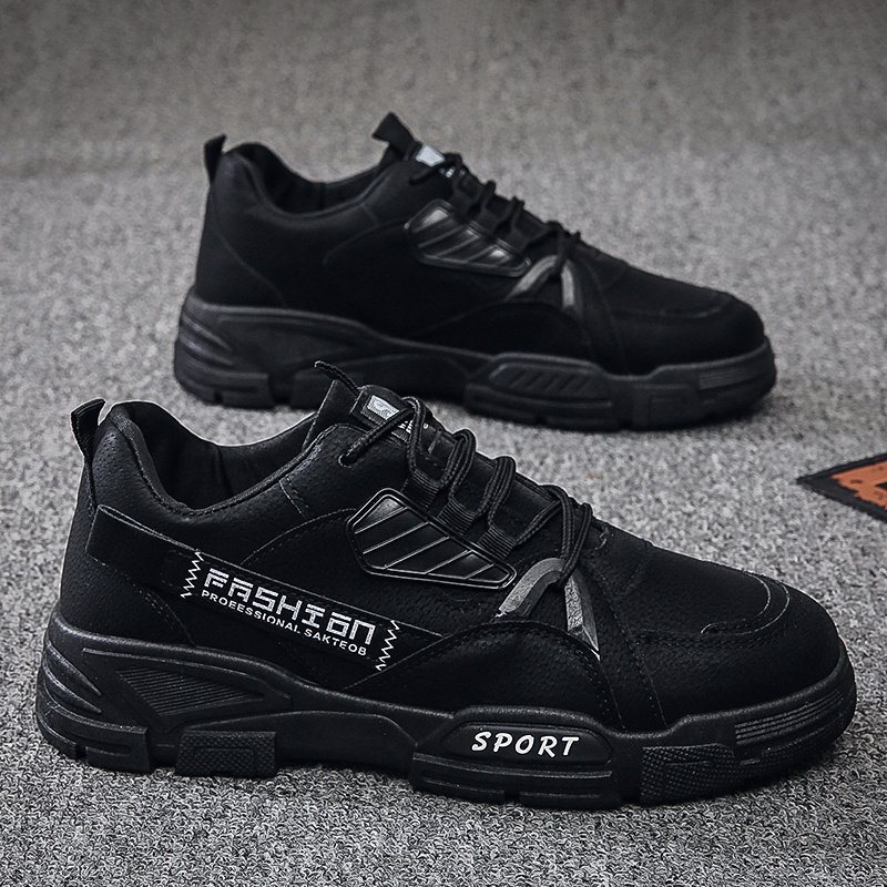 New Autumn Men’s Work Shoes, Breathable Workwear Footwear, Korean Style Ve - Image 3