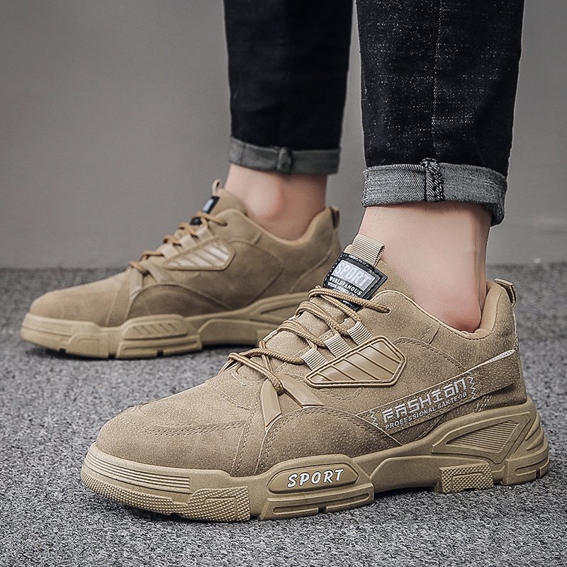 New Autumn Men’s Work Shoes, Breathable Workwear Footwear, Korean Style Ve - Image 4
