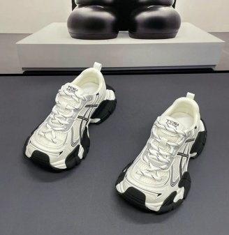 Men’s 2026 New Mesh Ultra-light Round Toe Vintage Distressed Lightweight S - Image 5